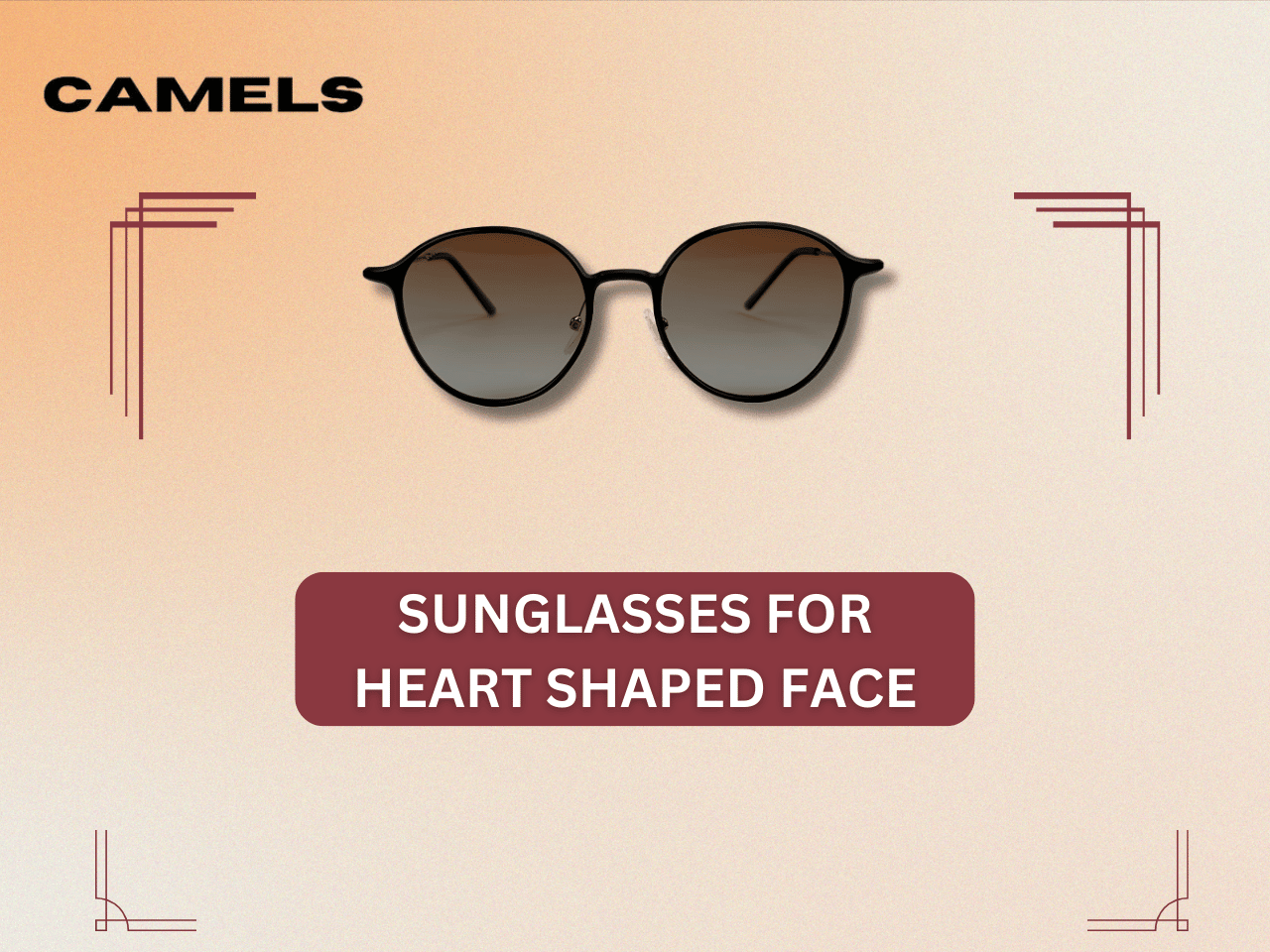 sunglasses for heart shaped face