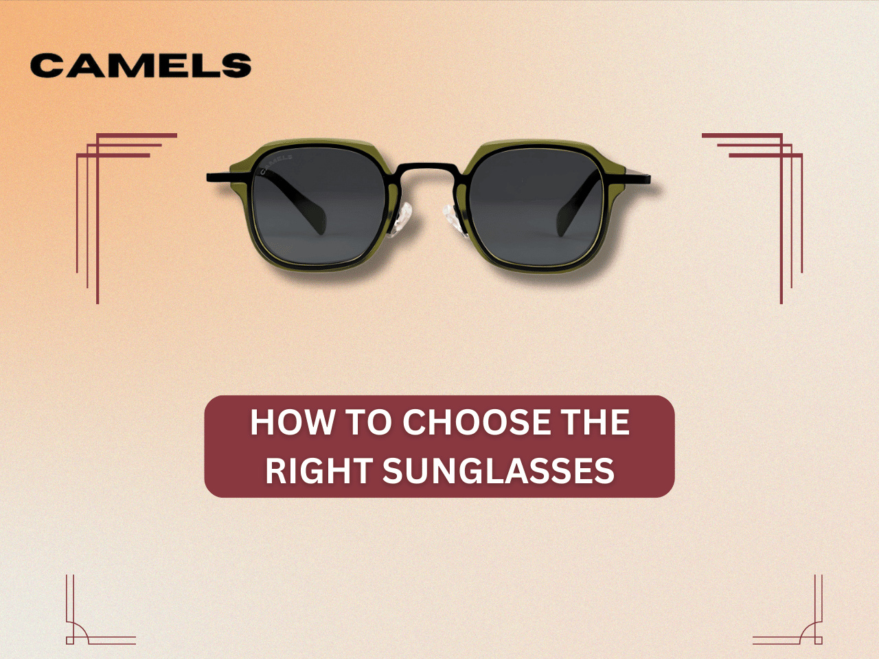 how to choose the right sunglasses