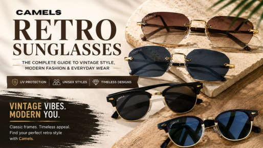 Best Retro sunglasses in kuwait by Camels