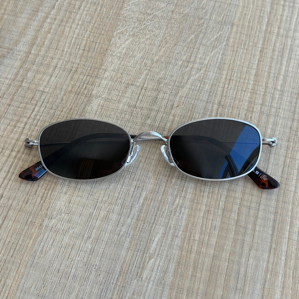 Tie Silver Black