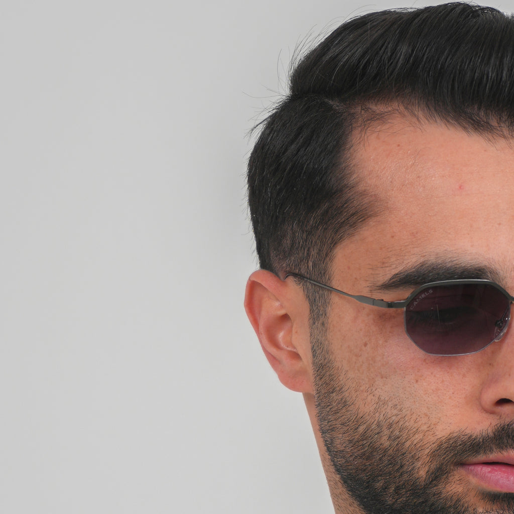 grey capri sunglasses