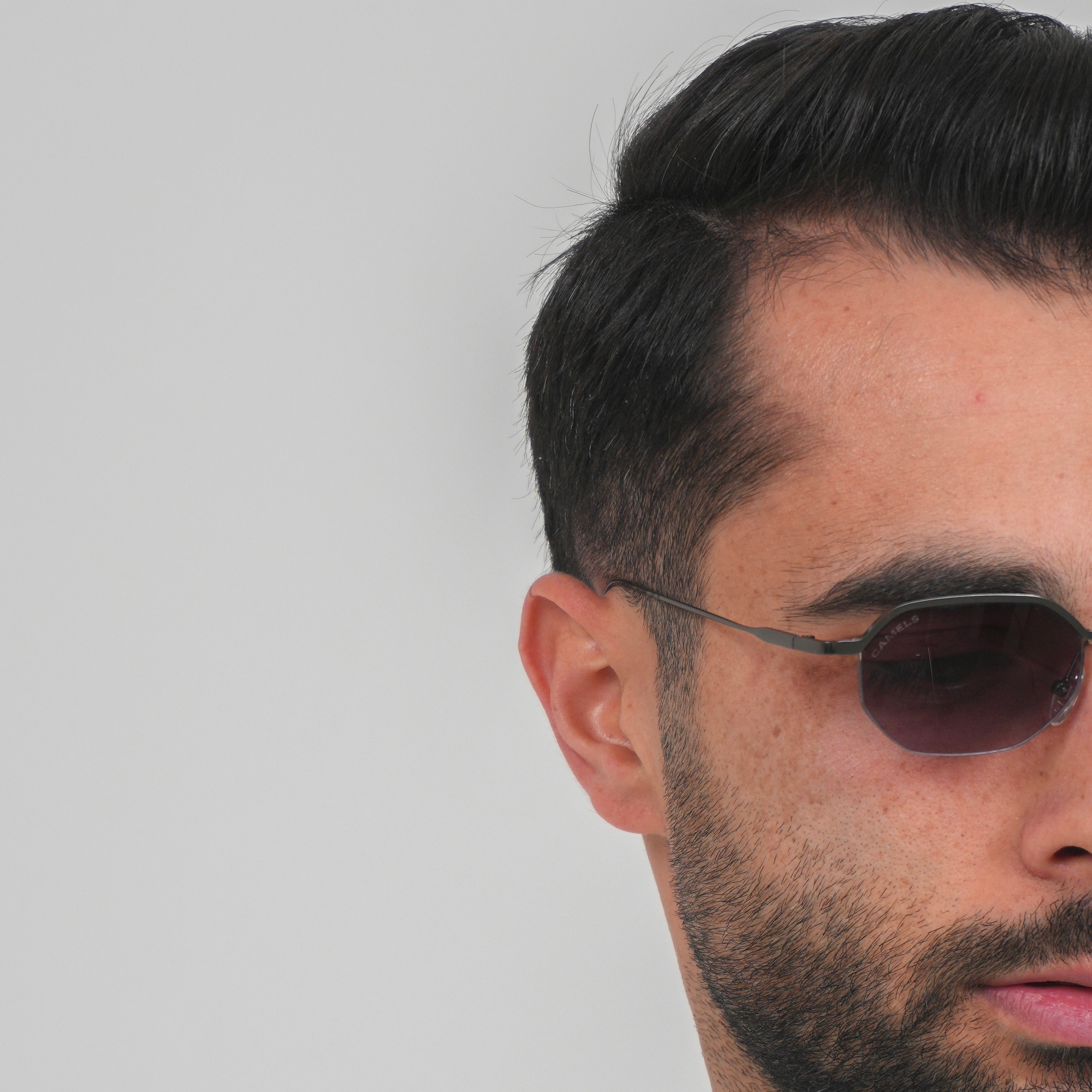 grey capri sunglasses