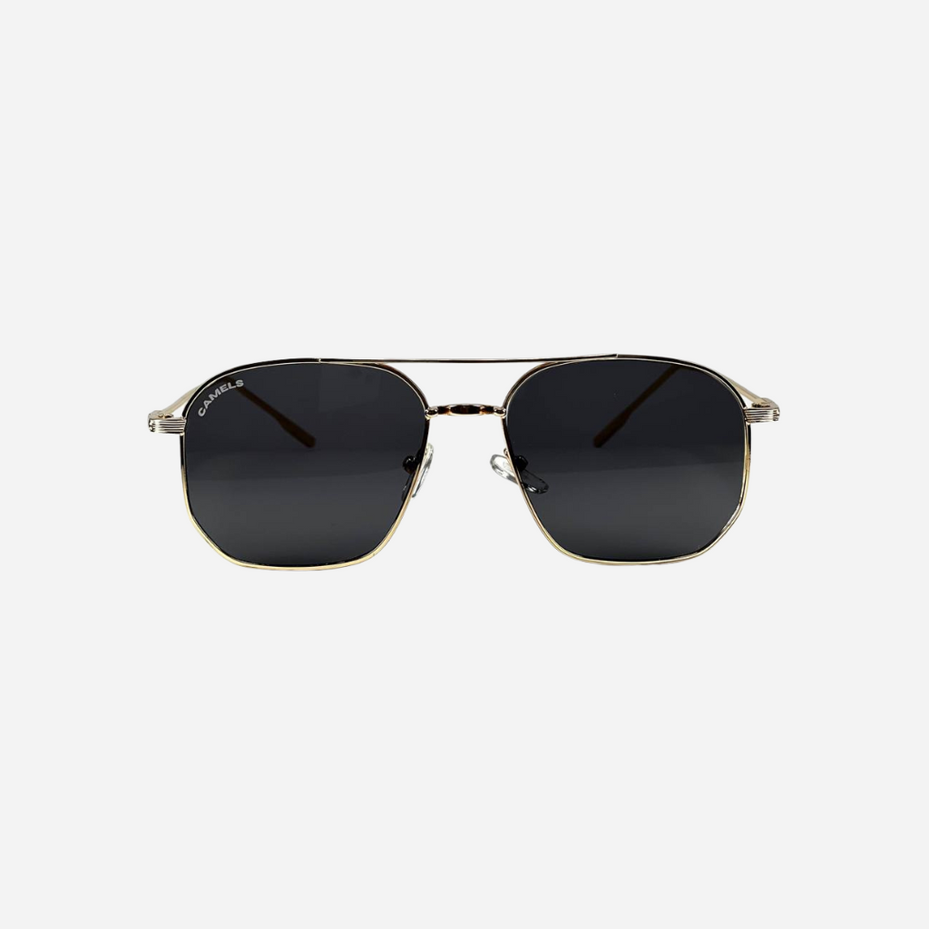 gold aviator sunglasses