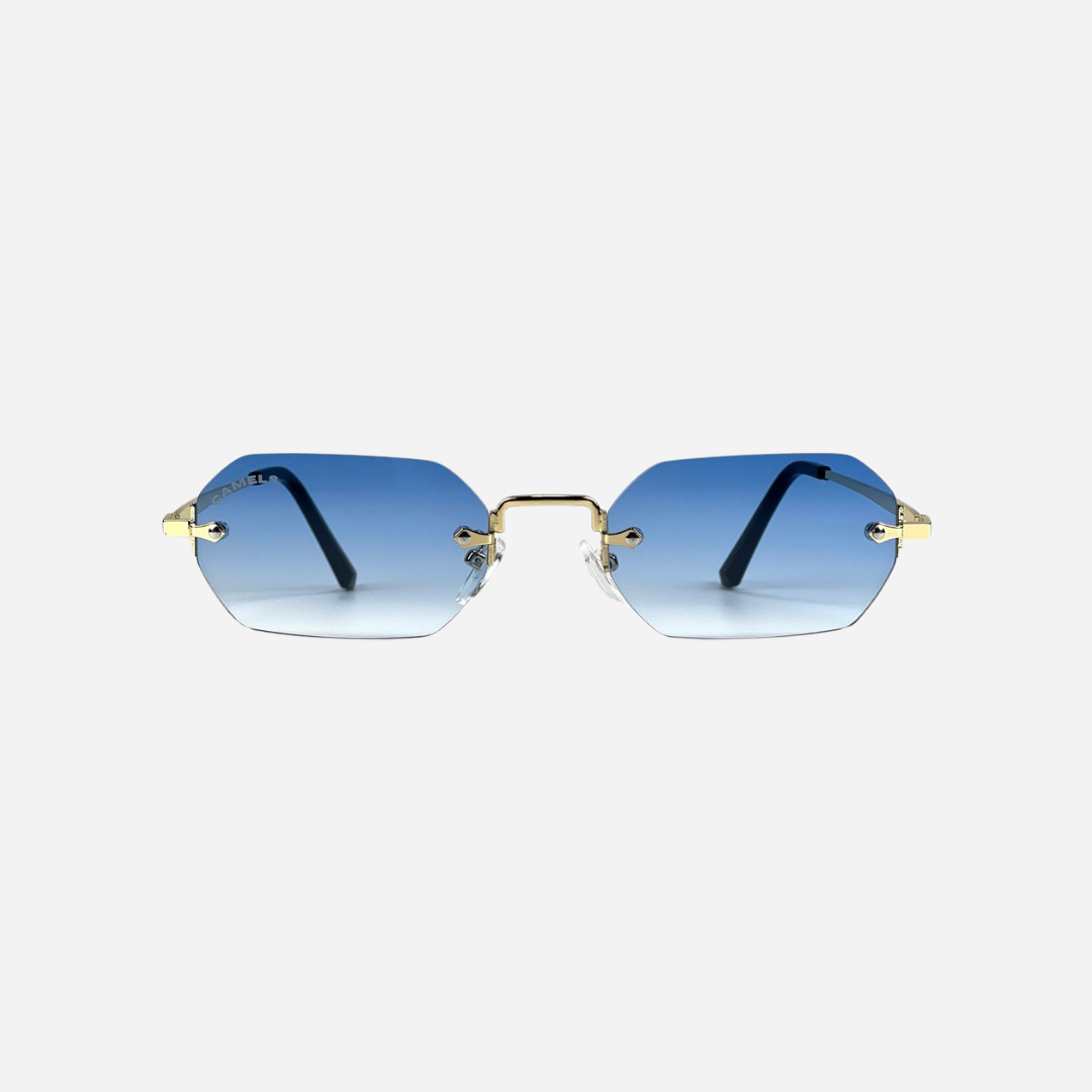 blue lens sunglasses