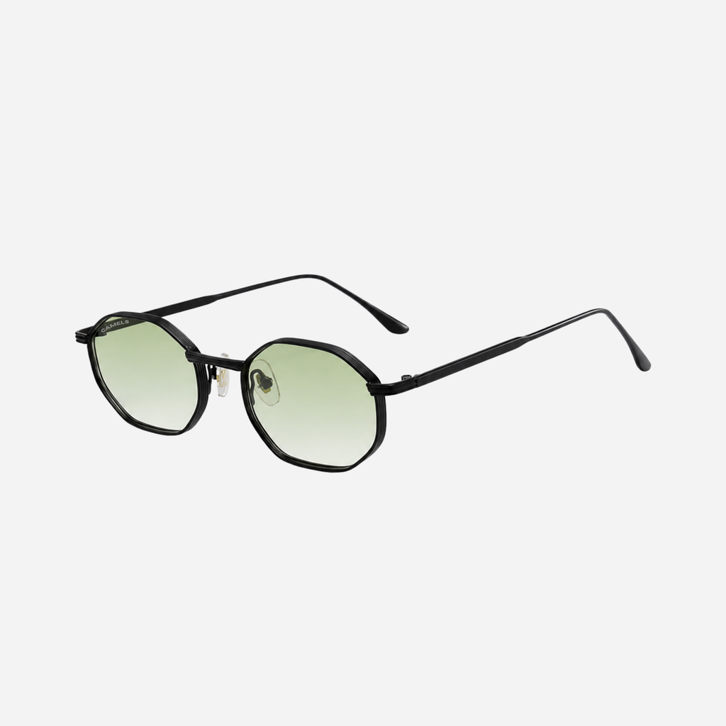 Oval Black Green