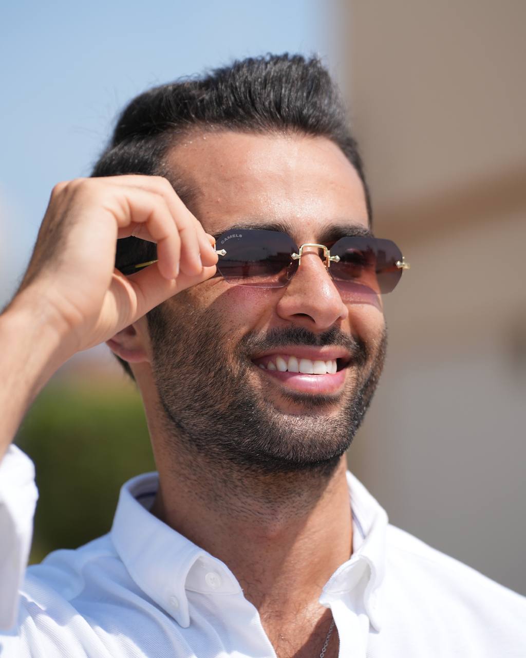 brown lens sunglasses