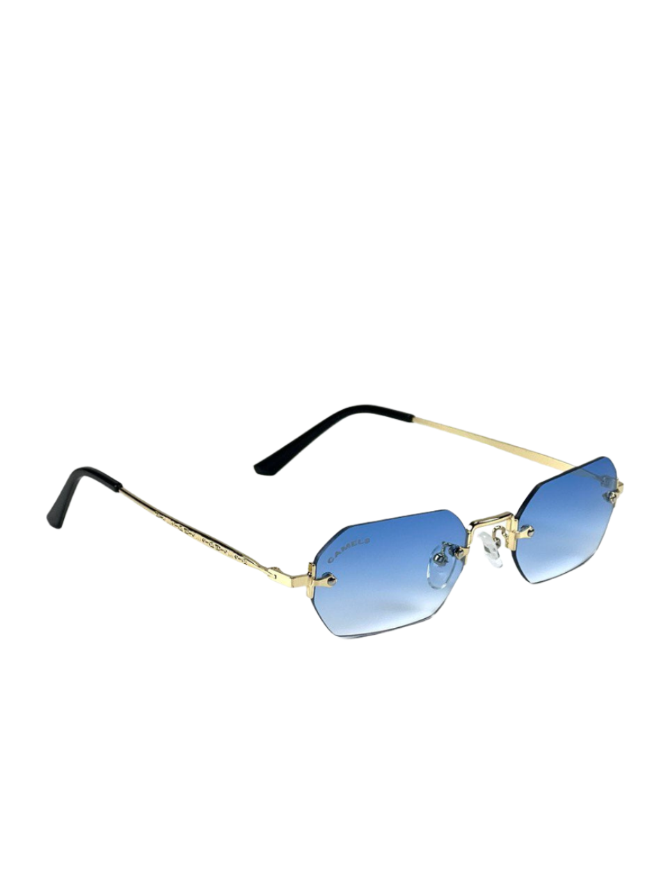 blue lens sunglasses